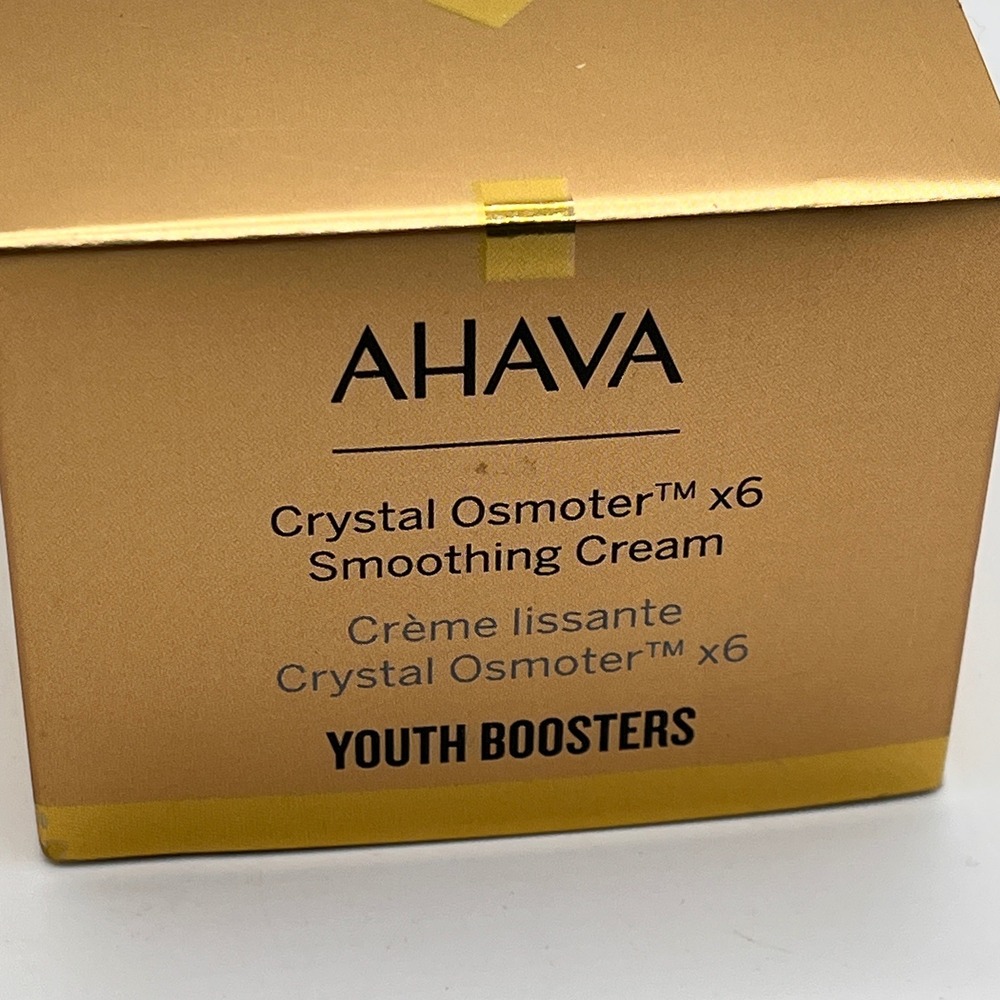 AHAVA Crystal Osmoter X6‎ Smoothing Cream Youth Boosters 1.7oz 50ml New in Box